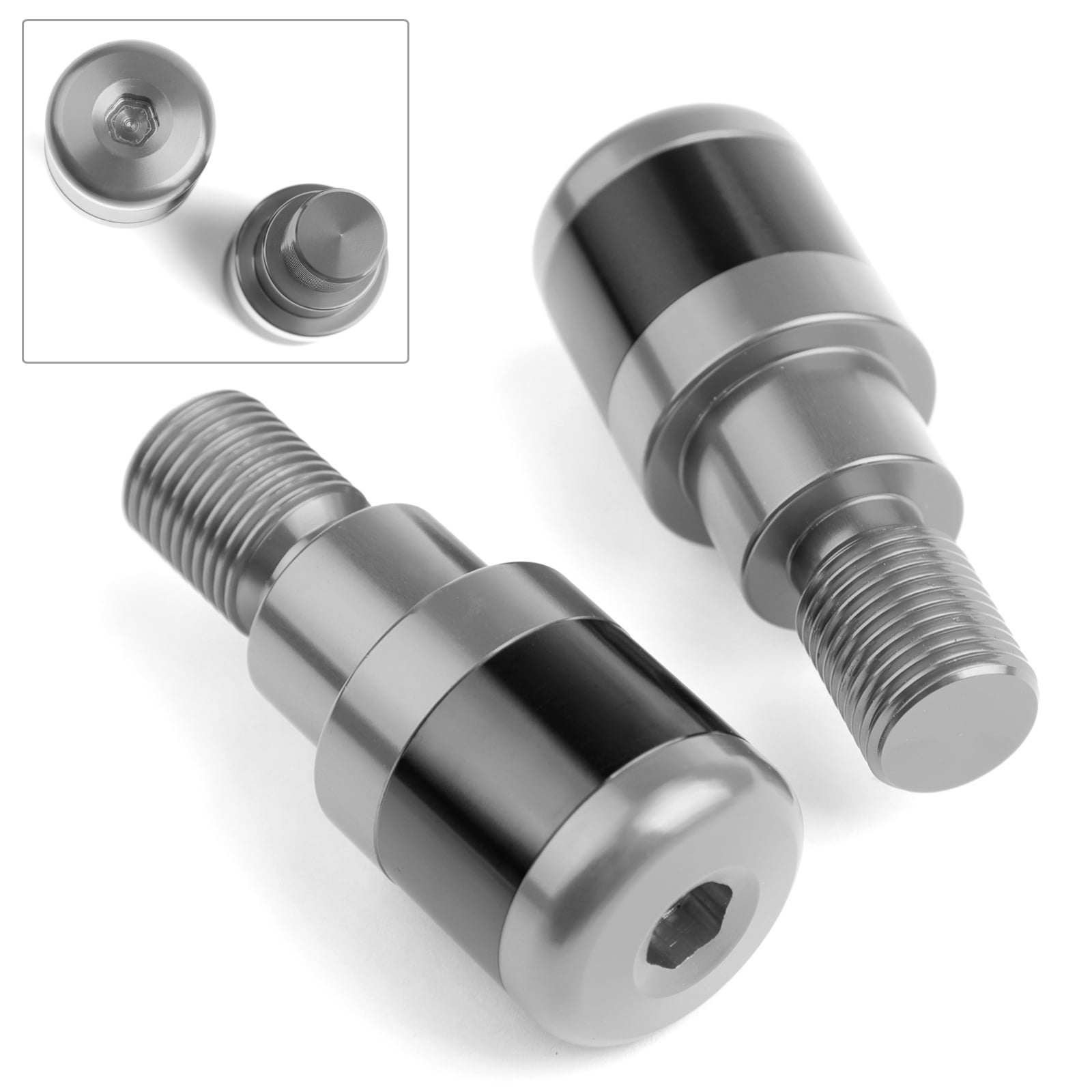 Red CNC Carved Bar Ends Caps Plug For Yamaha MT-07 FZ-07 XSR700//900 MT-09 FZ-09 MT-10 FZ-10 MT-125 XJ6 T-MAX