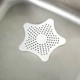 thumbnail image 4 of DESTYER Hair Trap Shower Bath Plug Hole Waste Catcher Stopper Floor Drain Sink Strainer White, 4 of 8