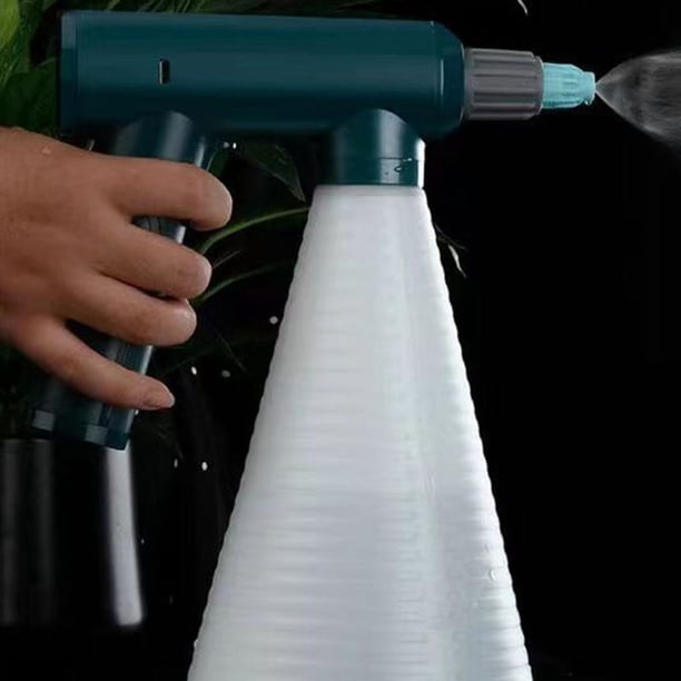 Rociador eléctrico, rociador de agua eléctrico de 1 litro, botella rociadora eléctrica, lata rociadora eléctrica, instalación sin esfuerzo