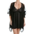 thumbnail image 3 of Beautiful Lace 3pc Baby Doll Set X3595 Black,White, 3 of 4