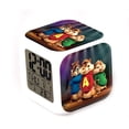 thumbnail image 1 of Despertador Alvins And Chipmunks, 7 colores LED cambiantes, 1 of 1