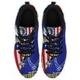 thumbnail image 2 of United States Air Force Veteran American Flag Shoes for Men Women Running Shoes Lightweight Walking Sneakers Mesh Athletic Sport Shoes Black Size 10, 2 of 5