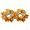 Fall-A, variant on Fall Pumpkin and Sunflower Candle Rings Wreaths 10 Inch Small Wreaths for Pillar Candles, Autumn Harvest Festival Tabletop Decor