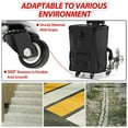 thumbnail image 2 of Foldable Trolley Dolly Shopping Cart Stair Climber 330Lb 10 Wheels Removable Bag, 2 of 7