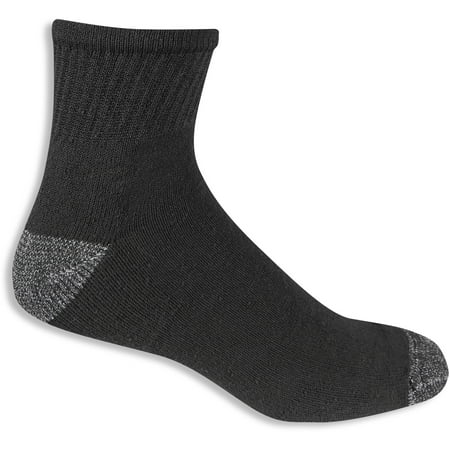 Starter Big and Tall Men's Black Ankle Socks, 6-Pack - Walmart.com