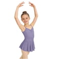 thumbnail image 3 of MKOSPLRT Kids Girls Sleeveless Leotard for Ballet Dance Gymnatics One Piece Ballet Leotards Tutu Dress Bodysuit Dancewear Gray 12-13 Years, 3 of 10