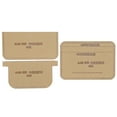 thumbnail image 1 of Lishi DIY Leather Pattern Wallet Mold Craft Tools - Set of 3 Acrylic Templates, 1 of 18