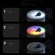 thumbnail image 4 of Difusor de aceite esencial ShuxiuWang con luz de llama humidificador de niebla silencioso carga USB, 4 of 5