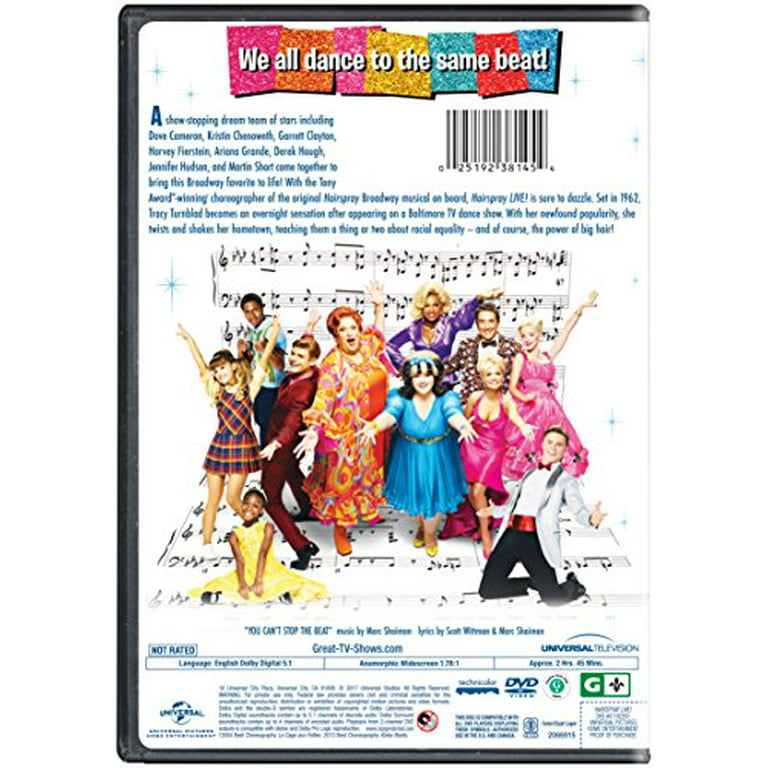 Comercio Sabio saber Hairspray Live! (DVD) - Walmart.com