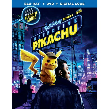 Pokemon Detective Pikachu Blu Ray Dvd Digital Copy