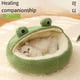 thumbnail image 4 of Plush Sofa for dogs Things for dogs Pet bed for Cat's houseSemi-enclosed  pet supplies houses and habitat lounger for cats ShopWise Round, 4 of 8