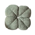 thumbnail image 2 of 13.78 Inch Round Pillow, Flower Floor Cushion, Cute Throw Pillow, Soft Portable Decor Pillow for Bedroom Living Room Home(1Pc, Mint Green), 2 of 6