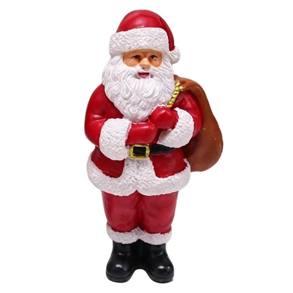 White Santa Claus Figurine
