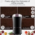 thumbnail image 4 of Amdohai Electric Grinder Herbal Grinder Crusher for Spices Electric Spice Coffee Beans Grinder Stainless Steel with a Cleaning Brush, 4 of 7