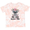 thumbnail image 3 of Inktastic My Gigi Loves Me Grandchild Girls Toddler T-Shirt, 3 of 5