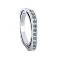 thumbnail image 3 of 1.25Ct Round Cut Natural Diamond Euro Style Square Anniversary Eternity Band Ring 18k FG VS1, 3 of 3