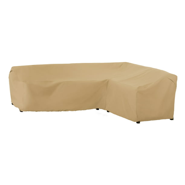 Classic Accessories Terrazzo Water, Classic Accessories Ravenna Patio V Shaped Sectional Sofa Cover