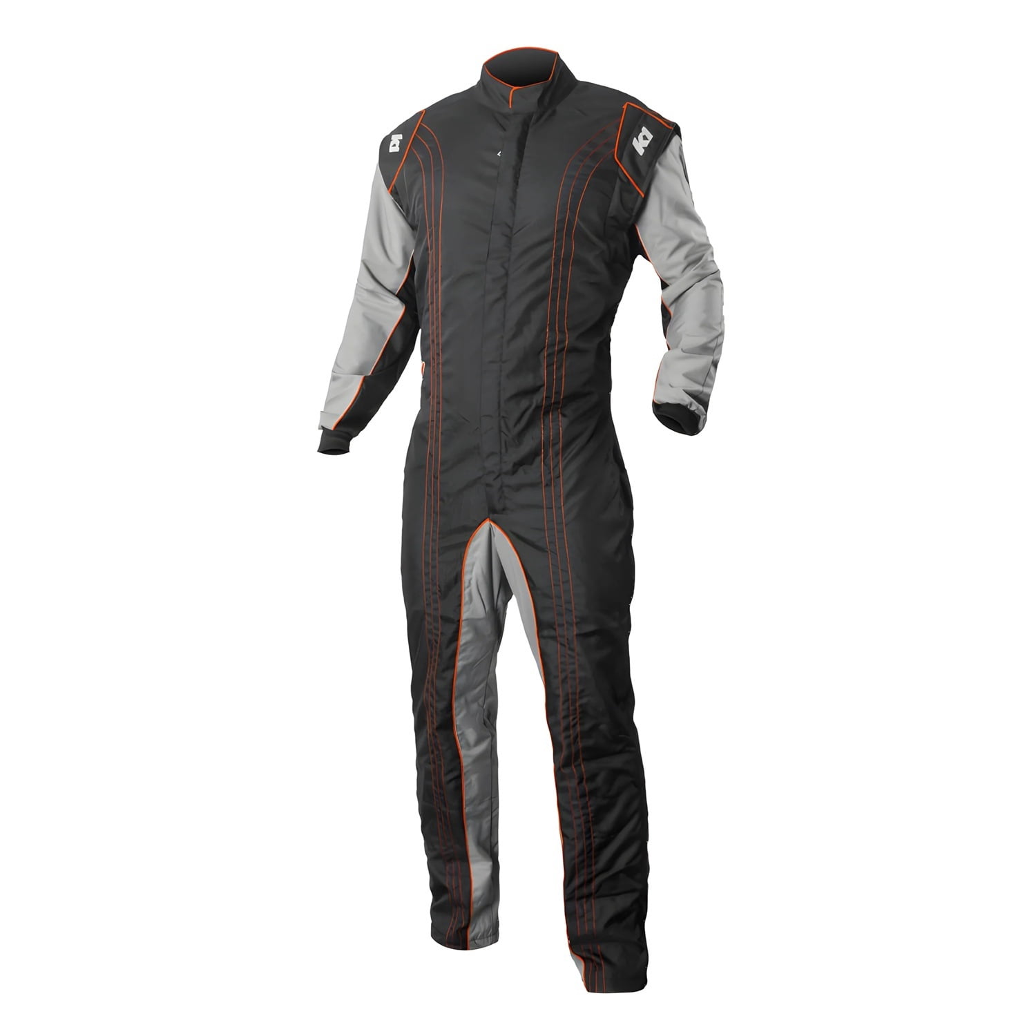 K1 Racegear Suit Karting GK2 Adult Large Black/Orange