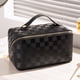 thumbnail image 1 of Bolsa de almohada cuadrada, bolsa de cosméticos para mujer, gran capacidad, portátil, bolsa de almacenamiento para cosméticos de viaje cibernética, 1 of 6