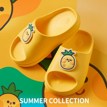 

Summer Children Toddler Baby Girls Boys Cartoon Fruit Slippers Sandals Shoes