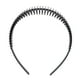 thumbnail image 3 of Diademas antideslizantes Diademas de plástico con - Diademas Cabello de gimnasio Negro Zulema Diadema de mujer, 3 of 8