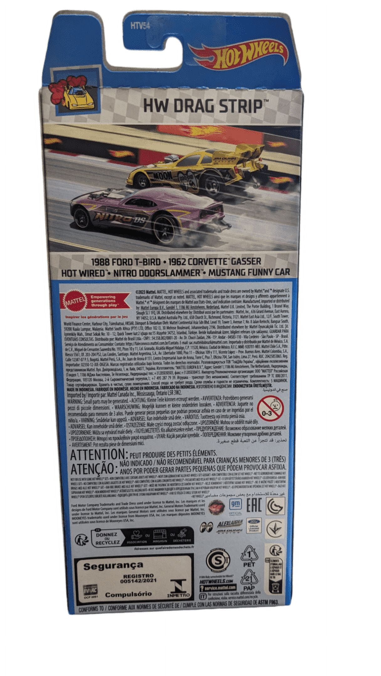 ホットウィール HotWheels Drag Strip Demon 5台セット Amazon