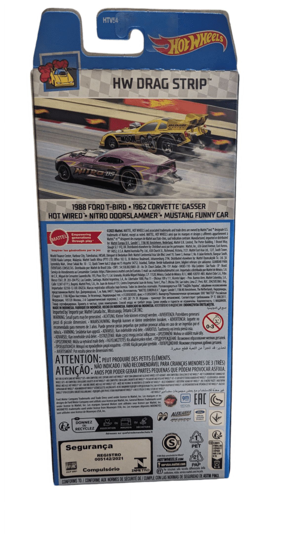 ホットウィール HotWheels Drag Strip Demon 5台セット Amazon.com: Hot Wheels Car Culture 2022 Dragstrip Demons