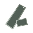 thumbnail image 4 of yuksok 2 Piece Kitchen Mats Carpet Set Bath Mat Water Absorbent Quick Dry Bathroom Rugs Green, 4 of 9