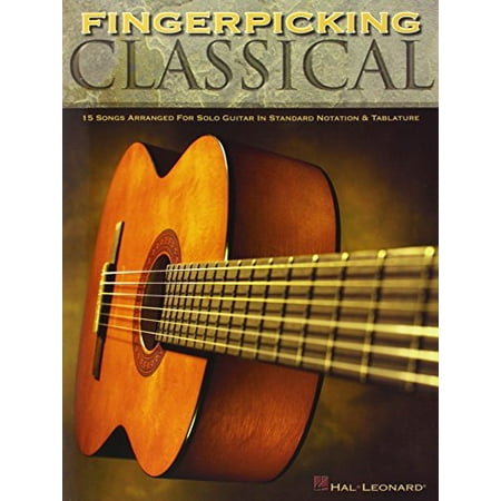 Pre-Owned Fingerpicking Classical: 15 Songs Arranged for Solo Guitar in Standard Notation & Tab Paperback -