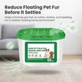 thumbnail image 4 of Home Pet Fur & Odor Removal Magic Box, 400ML Large Capacity Portable Air Purifier Box, Automatic Air Cleaner & Dust Collector for Home Bedroom Living Room Pet Areas (1PC), 4 of 8