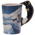 thumbnail image 2 of BCZHQQ Stylish Ceramic Mug - Dual Vision Design, Perfect for Couples or Solo Sipping - Your New Favorite Drinkware, 2 of 8