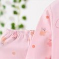thumbnail image 4 of Ccpelsie Newborn Baby Boy Clothes And Toddler Five Piece Cotton Baby Clothing Set Soft And Comfortable Baby Clothing（A-Pink,0-3 Months), 4 of 7