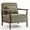 Green, variant on PAPROOS Accent Chair with Storage, Mid Century Corduroy Reading Chair with Pillow, Wood Frame Upholstered Armchair for Living Room Bedroom, Green