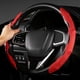 thumbnail image 2 of Red Protector para volante de coche, decoración, 2 mitades, cubierta para volante, 2 of 5