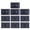 Transparent Black, variant on DSA Keycap Set PBT Blank Keycaps DSA Profile 1.5U Height Keycap Set For Gaming Mechanical Keyboard 10PCS
