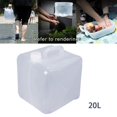 thumbnail image 1 of Contenedor de Agua Cola 20L Plegable para Acampar Sin Grifo Jarra de almacenamiento portátil, 1 of 8
