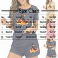 thumbnail image 3 of Women’s Witch Print Halloween Pajamas Set – Soft 2-Piece Lounge Set for Casual Wear (2025 Festive Essential), 3 of 7