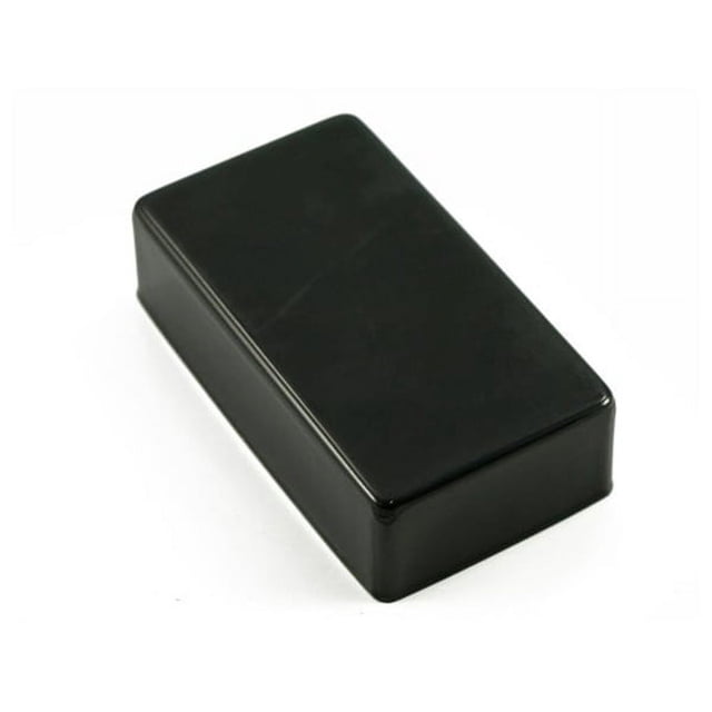 Cubierta sellada de cobre para pastilla humbucker de guitarra eléctrica (negra)
