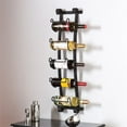 thumbnail image 1 of Pemberly Row Wall Mount Wine Rack in Wrought Iron, 1 of 1