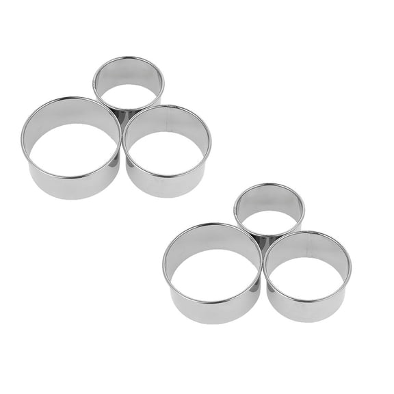 XEOVHV 6 Stainless Steel Dumpling Skin Maker Round Dumpling Cutter Save on Promotions
