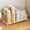 White, variant on Iron Cup Storage Rack for Desk Counter - Paper Cup Organizer with 3 Compartments for Coffee Pods Stirrers Napkins - Multi-Purpose Home Office Kitchen Countertop Shelf - 7.87 x 4.3 x 3.54 Inch