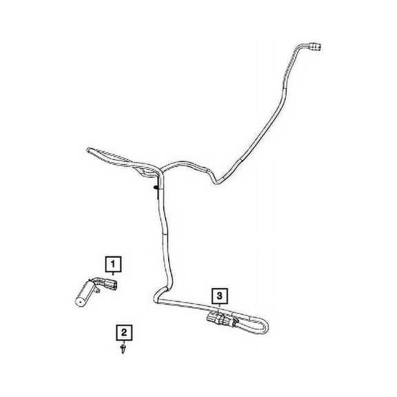 New Genuine Mopar Heater Engine Block Heater 2019-2024 OE 68409910AB