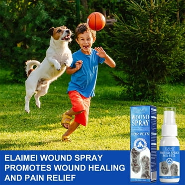 HPDL Pet Wound Spray Promote Healing Itch Relief Hot Spot Treatment for Dogs Cats New