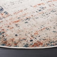 thumbnail image 3 of SAFAVIEH Madison Emmet Traditional Area Rug, Blue/Grey, 6'7" x 6'7" Round, 3 of 8