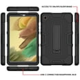 thumbnail image 2 of Allytech Case Compatible with Samsung Galaxy Tab A7 Lite 8.7" 2021 Released M-T220/T225, Kids Friendly Heavy Duty Shockrpoof High Impact Protective Case for Samsung Galaxy A7 Lite 8.7" - Black, 2 of 6
