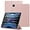 Rose Gold, variant on JETech Case for iPad Pro 12.9-Inch (2022/2021 Model, 6th/5th Generation), Protective Hard Back Shell Soft-Touch Tablet Stand Cover, Auto Wake/Sleep (Black)