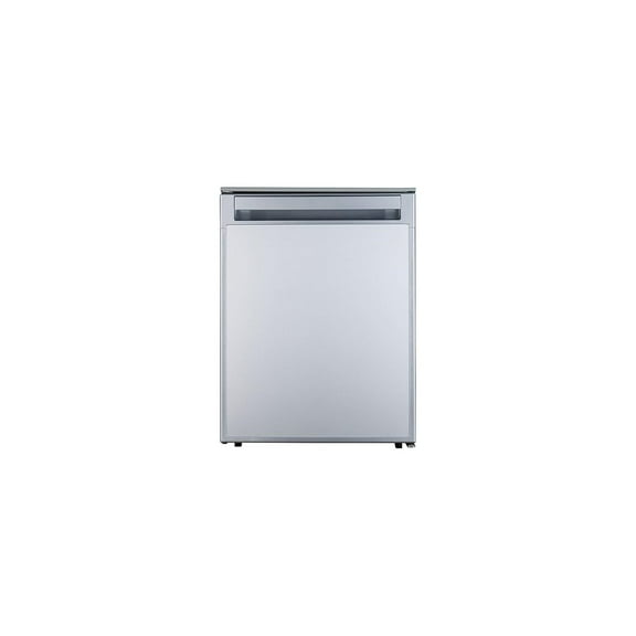 Mini Fridge with Freezer - 2.82 Cu Ft Built-In Compact Refrigerator - Stainless Steel RV Fridge