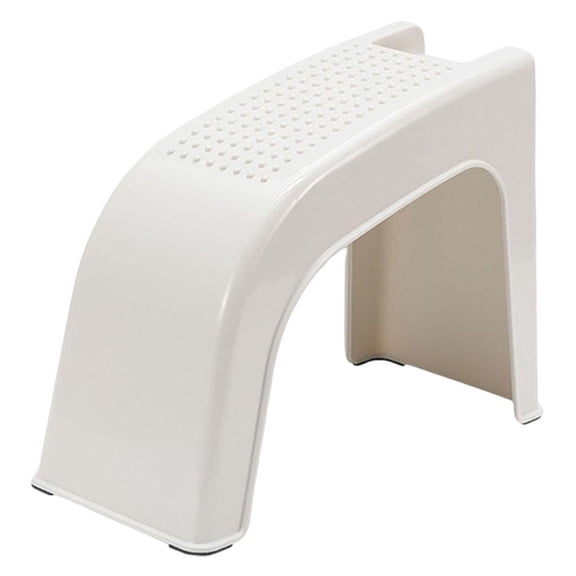 Shower Foot Rest Stand Multifunctional Shower Foot Stool Fit for Adults white
