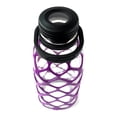 thumbnail image 3 of Meshbottle with Glass Top - Plum Purple - Plastic-free, BPA-free, Phthalate-free Glass Water Bottle - 32 oz, 3 of 3