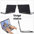 thumbnail image 4 of Laptop Cover Case for Dell Latitude 7455/7450/7440 14 inch[not Compatible with Any Other Model] .2-in-1 PU Leather Detachable Notebook Sleeve Computer Bag Protective, 4 of 8